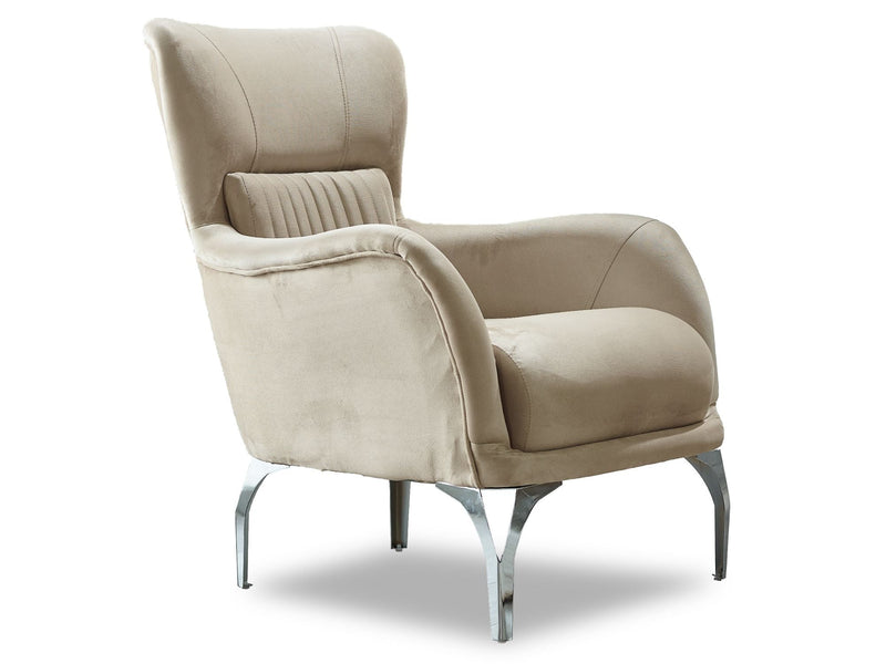 Resital Chair Beige in Beige - 101-RES-ANK529-B
