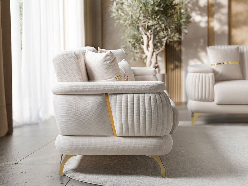 Resital Convertible Loveseat in Grey - 200-ST-RES-FLORIA22-2