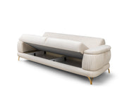 Resital Convertible Loveseat in Grey - 200-ST-RES-FLORIA22-2