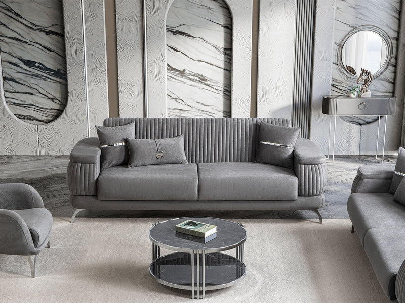 Resital Convertible Sofa in Cream - 200-ST-RES-FLORIA04-3