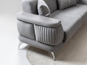 Resital Convertible Sofa in Cream - 200-ST-RES-FLORIA04-3