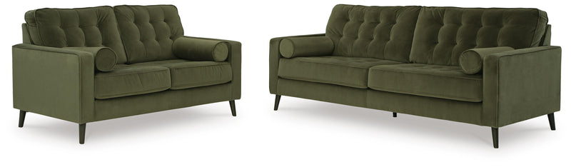 Reveon Lakes Olive Sofa and Loveseat - 26404U1