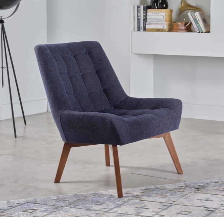 Revere Accent Chair (Revere Navy) - Lara FurnitureLiving Room Chair