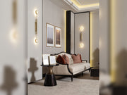 Revora 4-pieces (1 Four Seater Lux Sofa & 1 Four Seater Sofa & 2 Chair) Livingroom in Cream - Brick - 200-GAB-REV-4W411