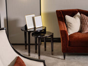 Revora Stationary Four Seat Sofa in Brick - 200-GAB-REV-4