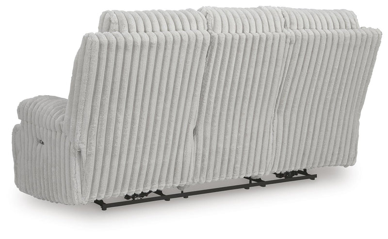 Rhines Falls Alloy Power Reclining Sofa with Drop Down Table - PC4280499