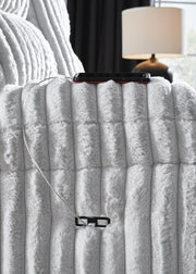 Rhines Falls Alloy Power Reclining Sofa with Drop Down Table - PC4280499