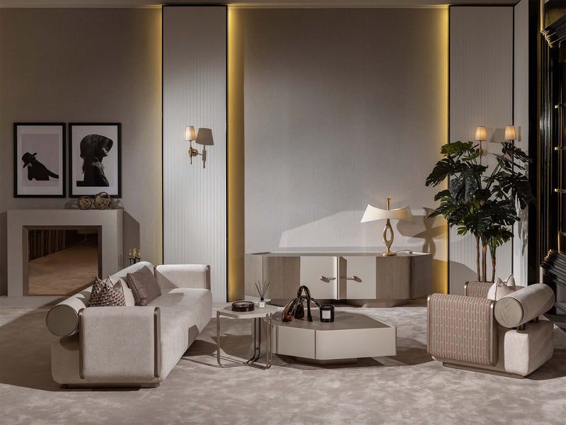 Ricamo Chair in Cream - 200-GAB-RIC-B