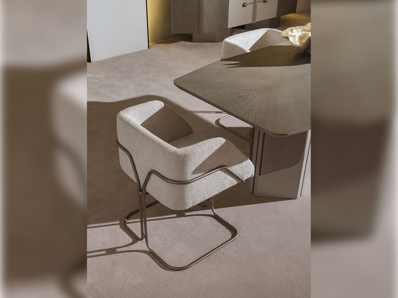 Ricamo Dining Chair (6 PCS) in Cream - 200-GAB-RIC-DC-6