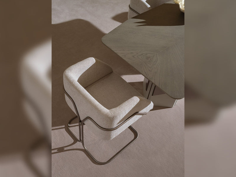 Ricamo Diningroom (Consol With Mirror & Dining Table & 6 Dining Chair) - 200-GAB-RIC-DT-6-SET