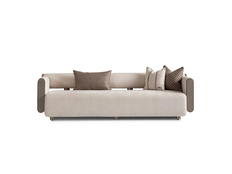 Ricamo Stationary Four Seater Sofa in Cream - 200-GAB-RIC-4