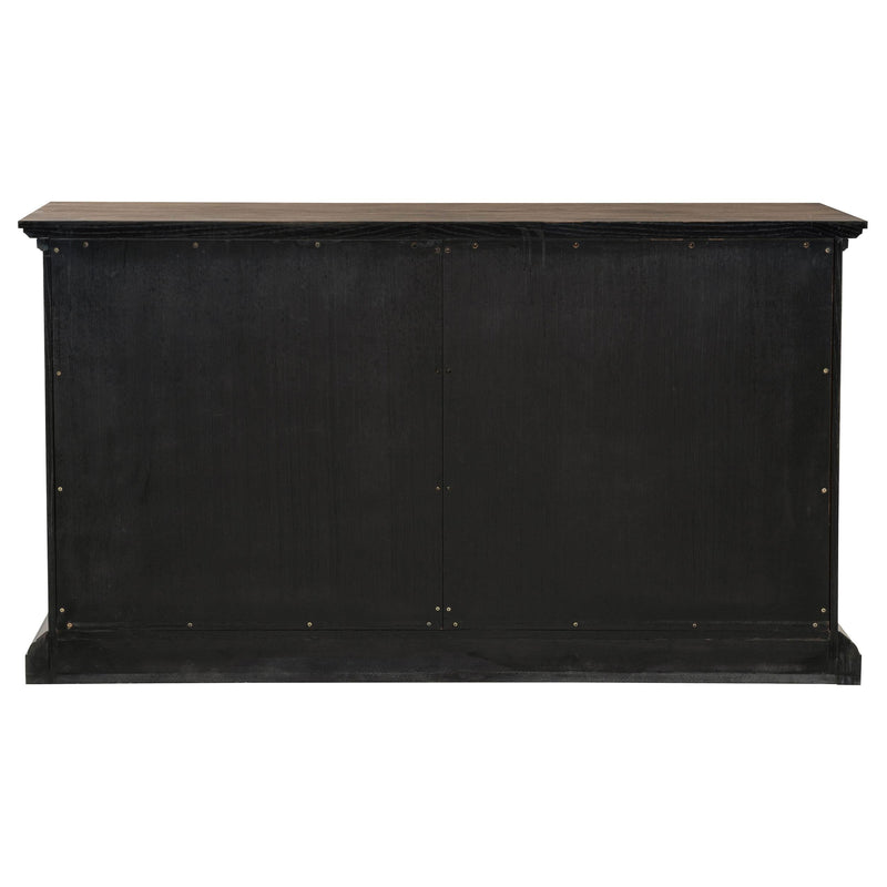 Ridgewell 2-drawer 4-door Dining Server Dark Oak - 104605