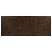 Ridgewell 9-piece Rectangular Trestle Dining Set Dark Oak - 104601-S9