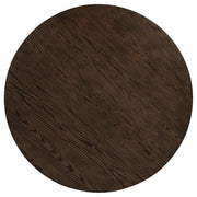 Ridgewell Round Pedestal Dining Table Dark Oak - 104600