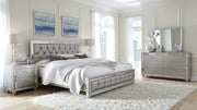 Riley Silver Full Bed - Lara FurnitureFull Bed