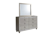 Riley Silver Mirror - RILEY (1621)-SILVER-MIRROR - Lara Furniture