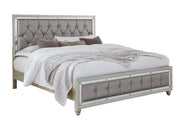 Riley Silver Queen Bed - Lara FurnitureQueen Bed