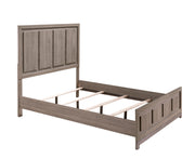 River Brown King Panel Bed - Lara FurnitureKing Bed