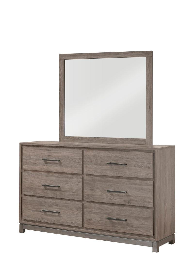 River Brown Panel Bedroom Set - Lara FurnitureBedroom Set