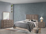River Brown Panel Bedroom Set - Lara FurnitureBedroom Set