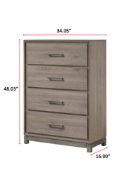 River Brown Panel Bedroom Set - Lara FurnitureBedroom Set