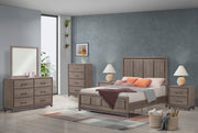 River Brown Panel Bedroom Set - Lara FurnitureBedroom Set