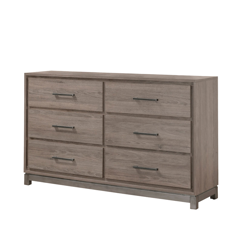 River Brown Panel Bedroom Set - Lara FurnitureBedroom Set