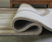 Rizwana Ivory/Brown/Gray 7'6" x 10' Area Rug - R407761