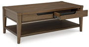 Roanhowe Brown Coffee Table - T769-1