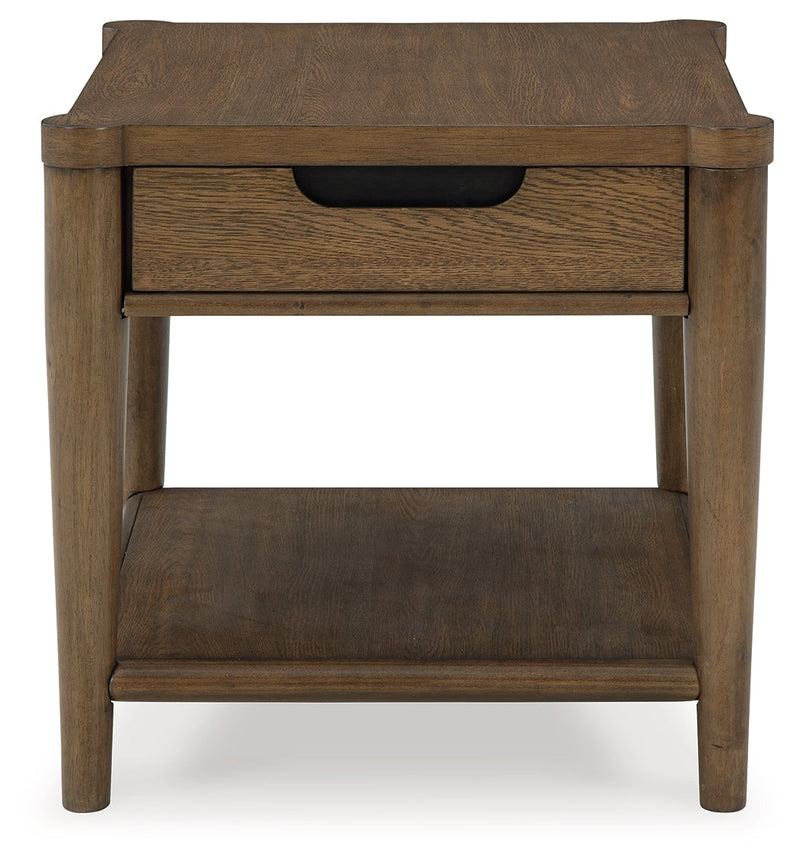 Roanhowe Brown End Table - T769-3