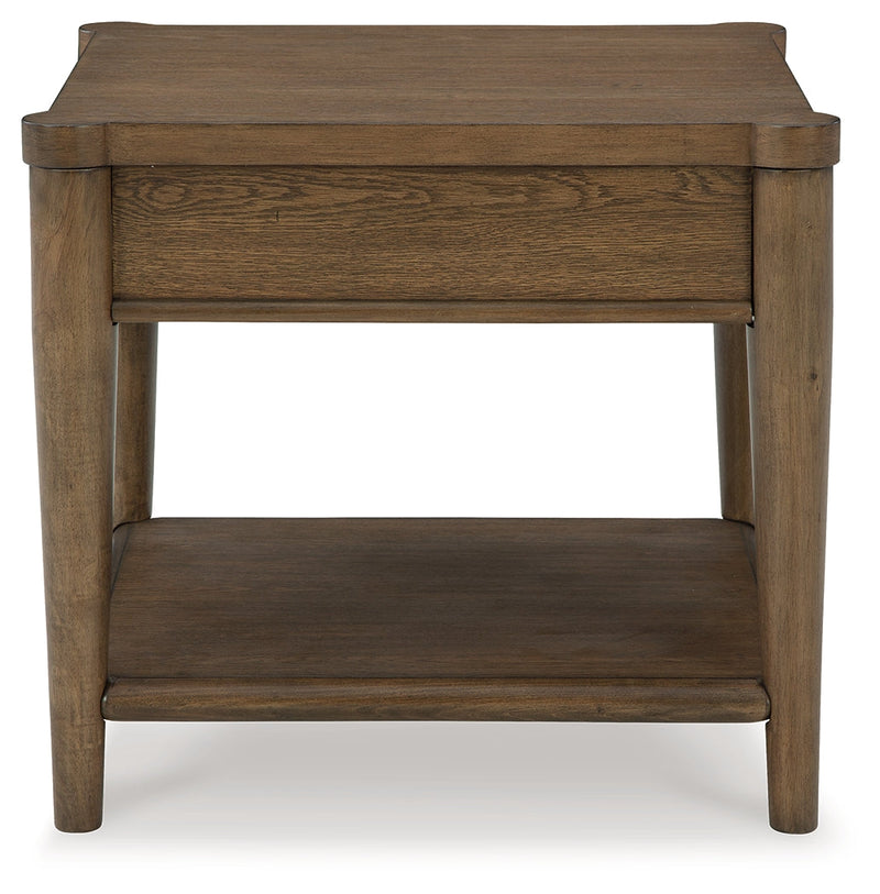 Roanhowe Brown End Table - T769-3