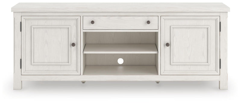 Robbinsdale Antique White 72" TV Stand - W742-68