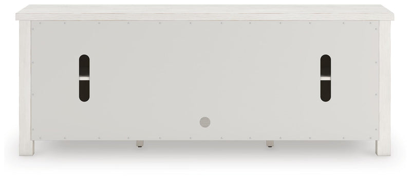 Robbinsdale Antique White 72" TV Stand - W742-68