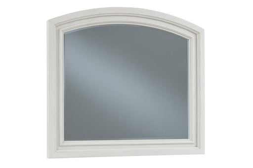 Robbinsdale Antique White Bedroom Mirror - Gate FurnitureMirror