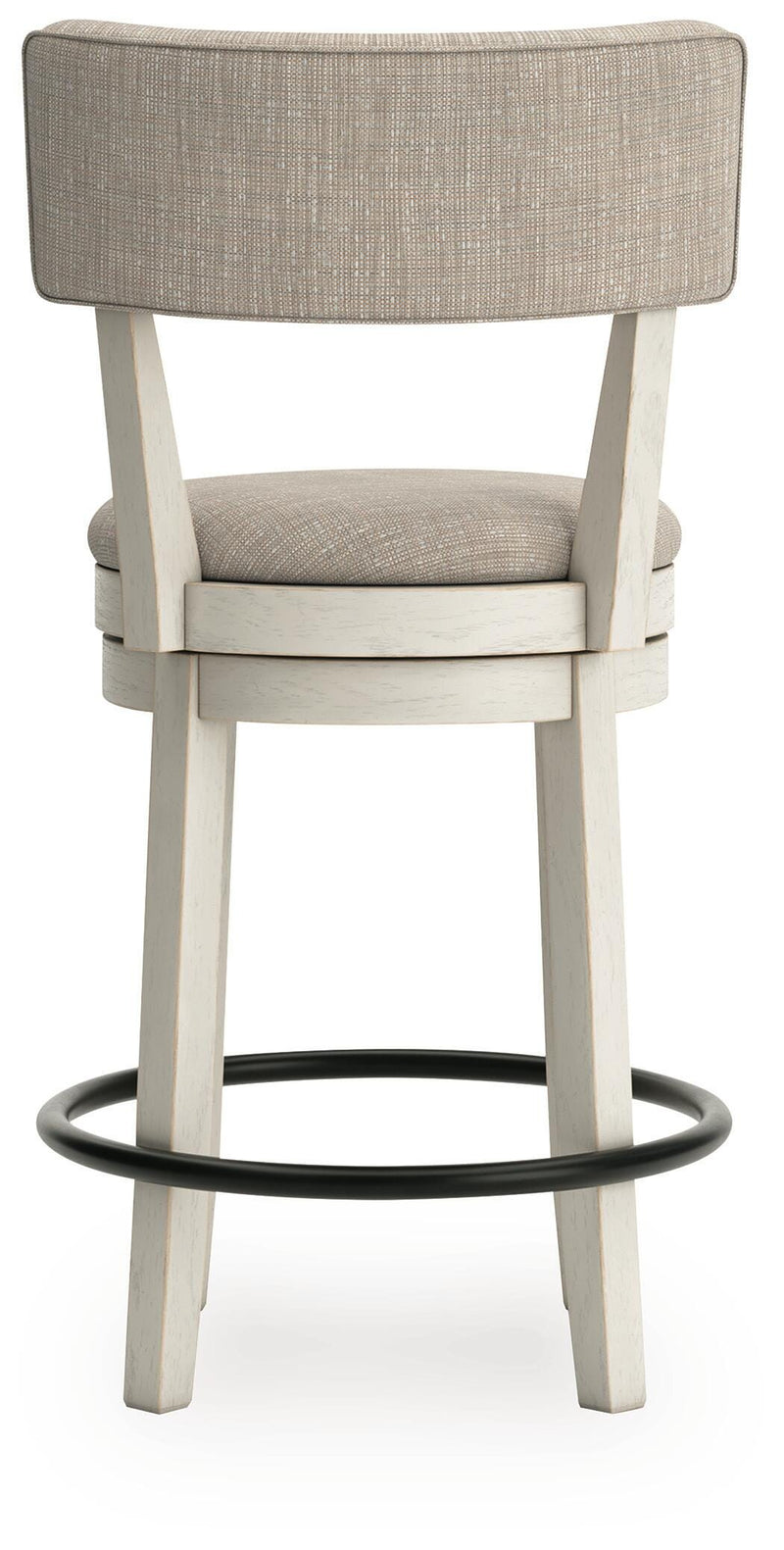 Robbinsdale Antique White Counter Height Barstool, Set of 2 - D642-224