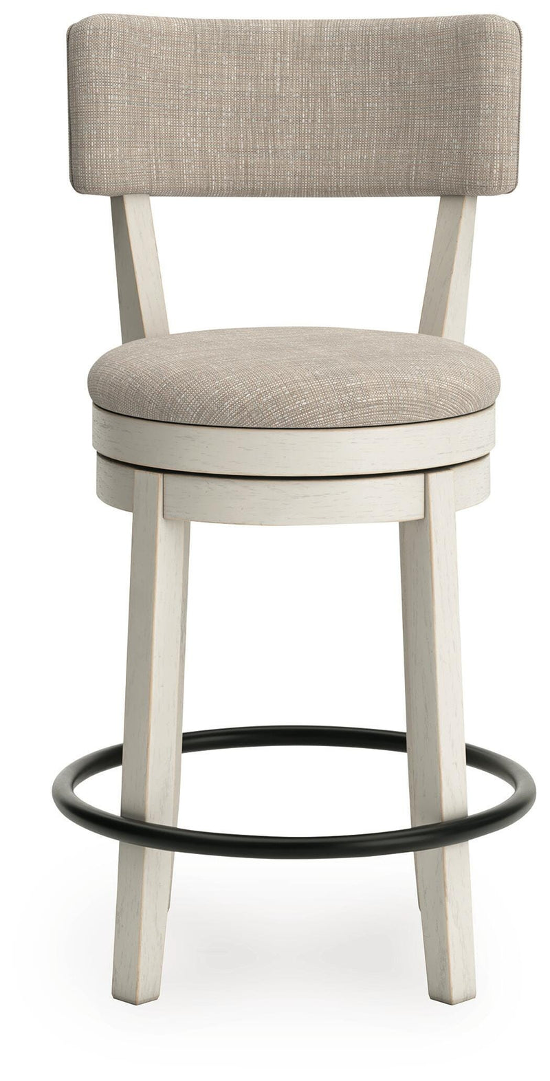 Robbinsdale Antique White Counter Height Barstool (Set of 2) - D642-224X2