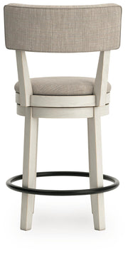 Robbinsdale Antique White Counter Height Barstool (Set of 2) - D642-224X2