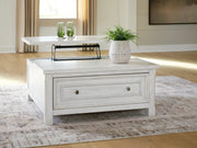Robbinsdale Antique White Lift-Top Coffee Table - T729-00