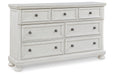 Robbinsdale Antique White Panel Bedroom Set - Gate FurnitureBedroom Set