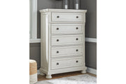 Robbinsdale Antique White Panel Bedroom Set - Lara FurnitureBedroom Set