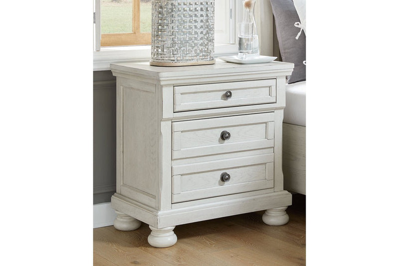 Robbinsdale Antique White Panel Bedroom Set - Lara FurnitureBedroom Set