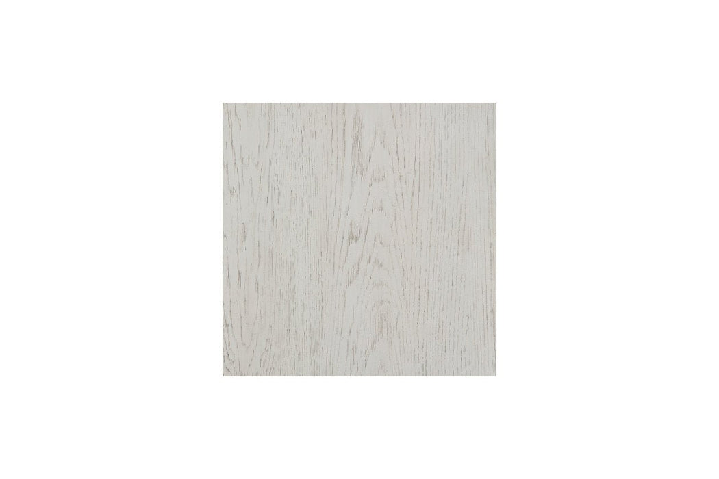 Robbinsdale Antique White Queen Sleigh Bed - Gate FurnitureQueen Bed