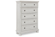 Robbinsdale Antique White Sleigh Bedroom Set - Lara FurnitureBedroom Set