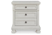 Robbinsdale Antique White Sleigh Bedroom Set - Lara FurnitureBedroom Set