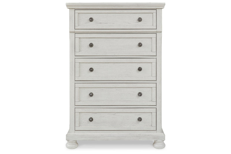 Robbinsdale Antique White Sleigh Bedroom Set - Lara FurnitureBedroom Set
