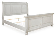 Robbinsdale Antique White Sleigh Bedroom Set - Lara FurnitureBedroom Set