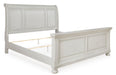 Robbinsdale Antique White Sleigh Bedroom Set - Gate FurnitureBedroom Set
