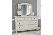 Robbinsdale Antique White Sleigh Bedroom Set - Lara FurnitureBedroom Set