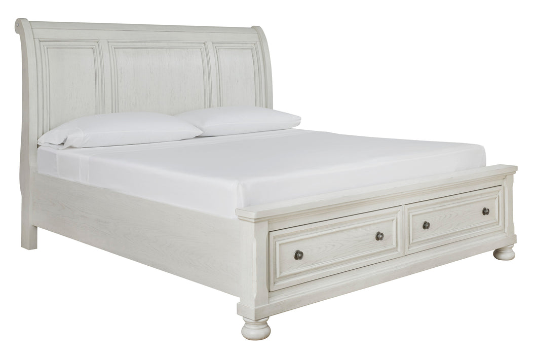 Robbinsdale King/Cailfornia King Sleigh Bed - Gate FurnitureKing Bed