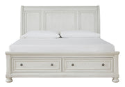 Robbinsdale Queen Sleigh Bed - Gate FurnitureQueen Bed